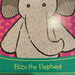 Scentsy Retired Eliza the Elephant so soft and and cuddly